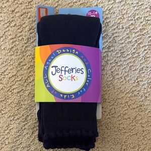 Jefferies Navy Footless Tights